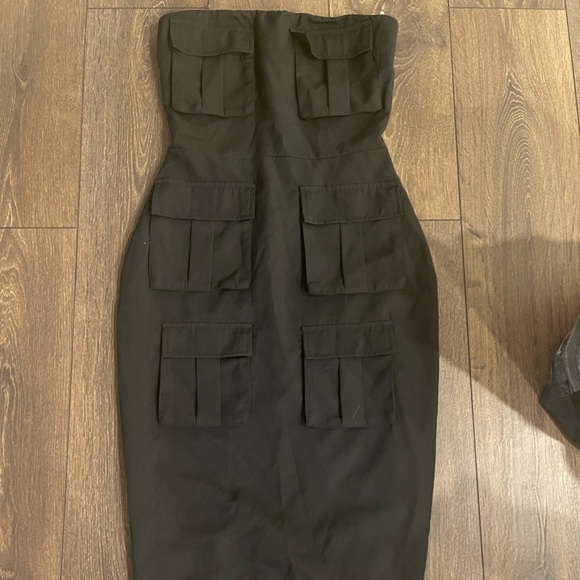 Club l London black midi dress - Picture 1 of 2